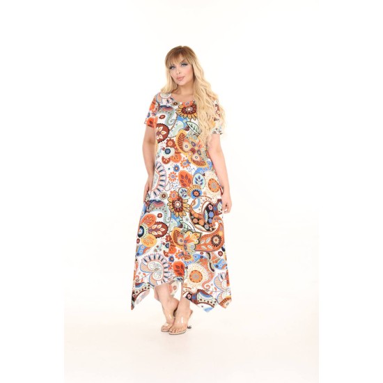 PATTERNED DRESS VISCOSE FABRIC 185658