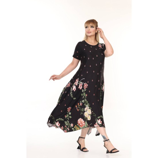 PATTERNED DRESS VISCOSE FABRIC 185659