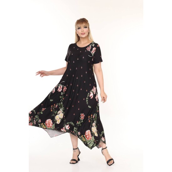 PATTERNED DRESS VISCOSE FABRIC 185659