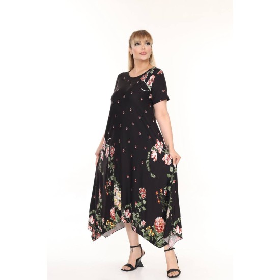 PATTERNED DRESS VISCOSE FABRIC 185659