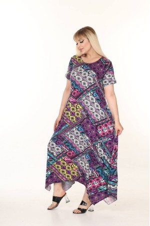 DESENLİ ELBİSE VİSKON KUMAŞ 185660