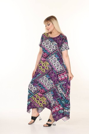 PATTERNED DRESS VISCOSE FABRIC 185660