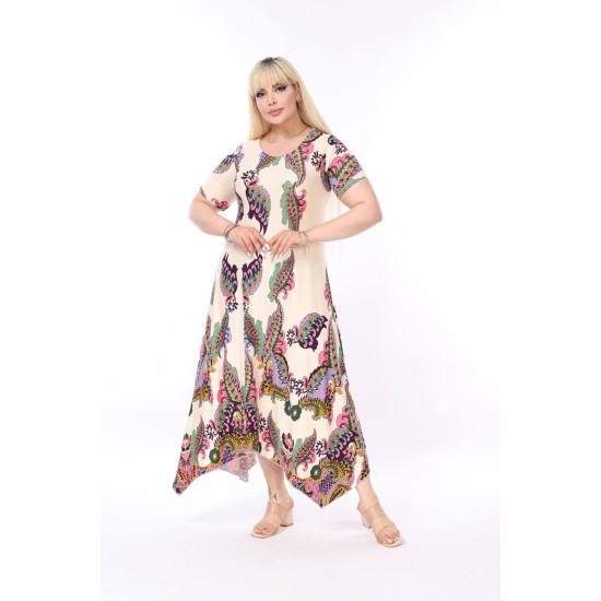 PATTERNED DRESS VISCOSE FABRIC 185661