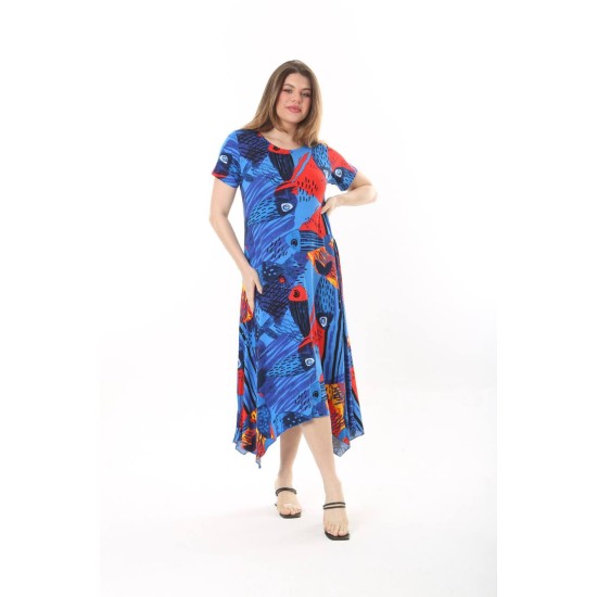 PATTERNED DRESS VISCOSE FABRIC 185662