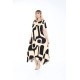 PATTERNED DRESS VISCOSE FABRIC 185663