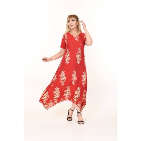 PATTERNED DRESS VISCOSE FABRIC 185664