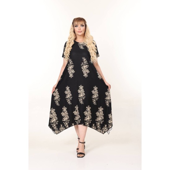 PATTERNED DRESS VISCOSE FABRIC 185665