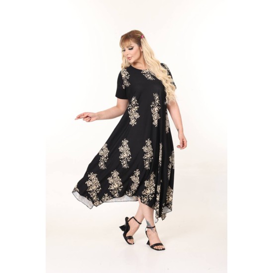 PATTERNED DRESS VISCOSE FABRIC 185665