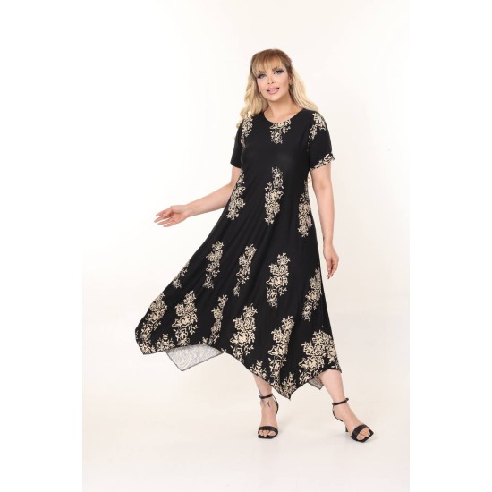 PATTERNED DRESS VISCOSE FABRIC 185665