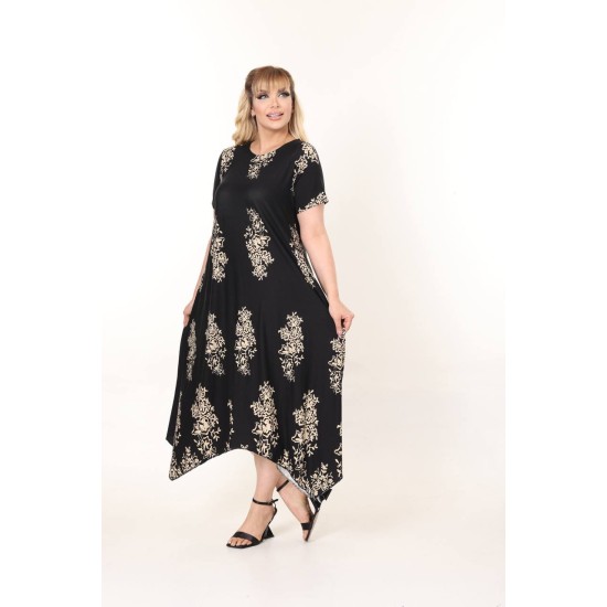 PATTERNED DRESS VISCOSE FABRIC 185665