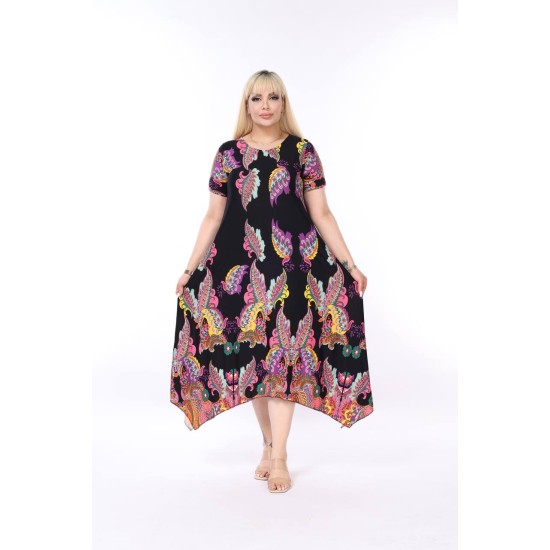 PATTERNED DRESS VISCOSE FABRIC 185666