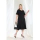 SİYAH ELBİSE VİSKON KUMAŞ 185669