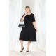 SİYAH ELBİSE VİSKON KUMAŞ 185669