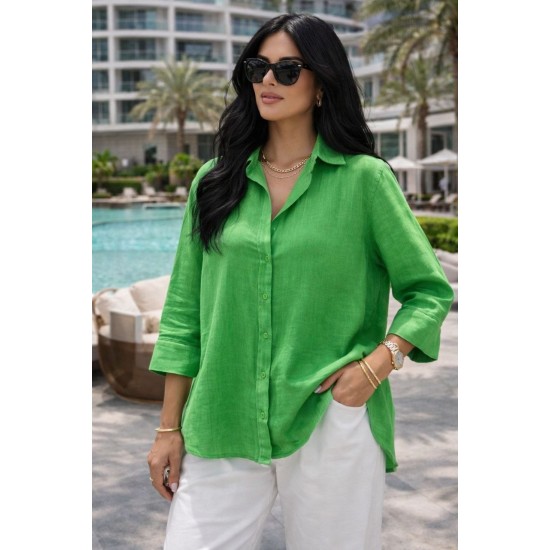 YIKAMALI PAMUK KETEN GÖMLEK 185935