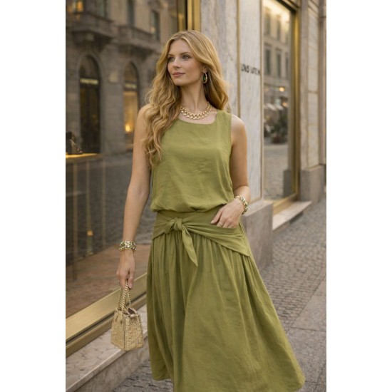 MODAL KUMAŞ ŞAL DETAYLI TAKIM 185936