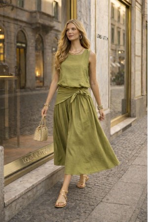 MODAL KUMAŞ ŞAL DETAYLI TAKIM 185936