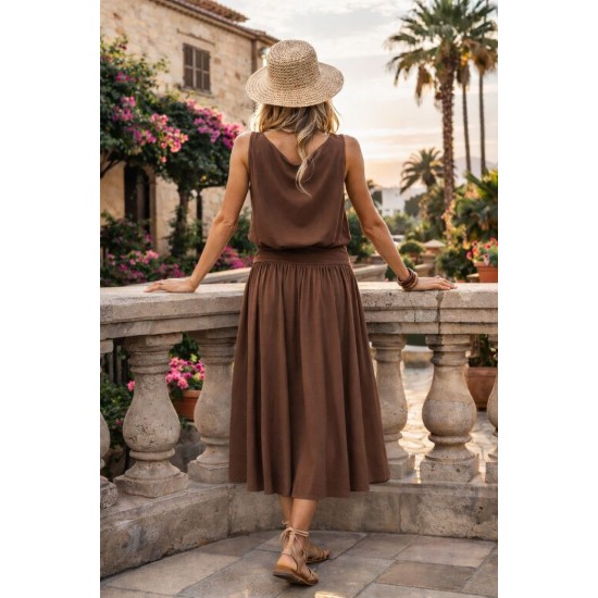 MODAL KUMAŞ ŞAL DETAYLI TAKIM 185937