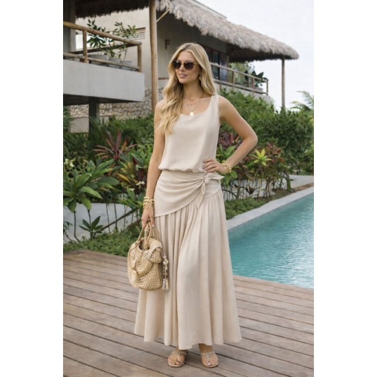 MODAL KUMAŞ ŞAL DETAYLI TAKIM 185938