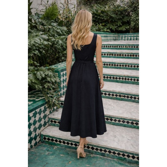 DESENLİ KREP ELBİSE 185939