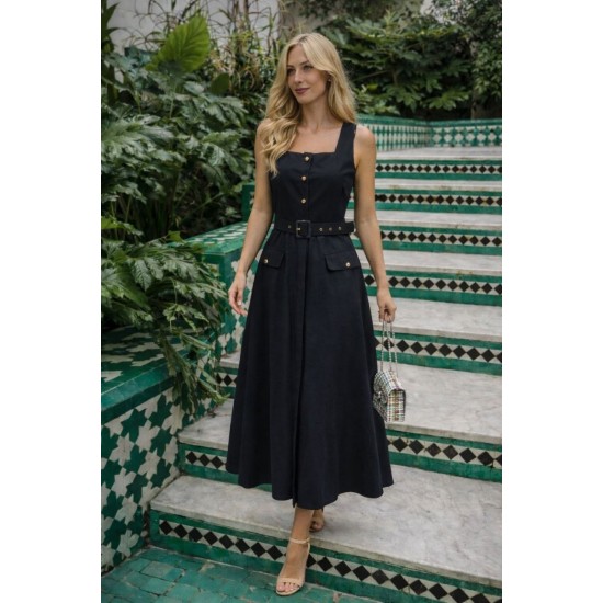 DESENLİ KREP ELBİSE 185939