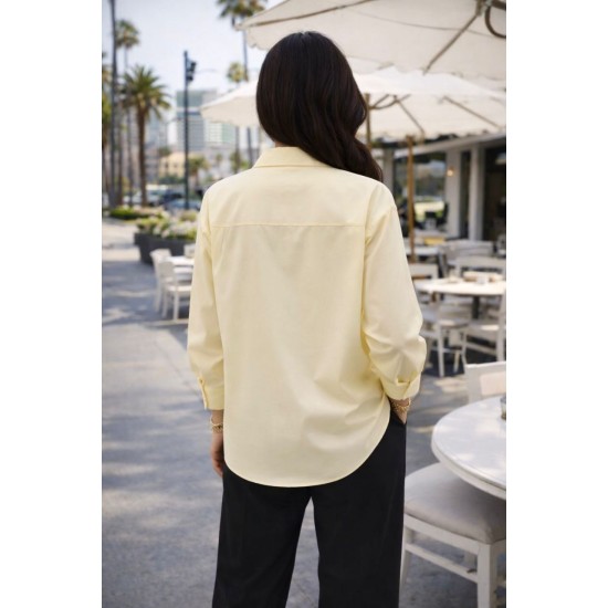 GOLD DÜĞME DETAYLI GÖMLEK 185945