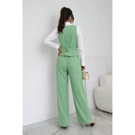 ÇİZGİLİ KUMAŞ YELEK TAKIM 185964