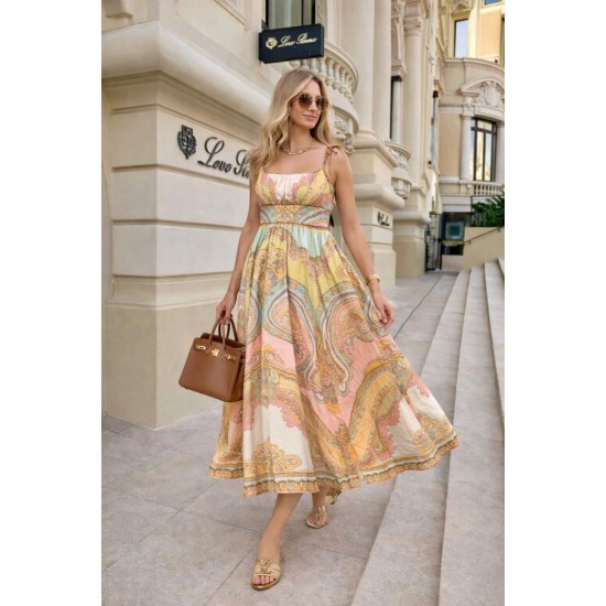 ZİMMERMAN KETEN KUMAŞ ELBİSE 185981