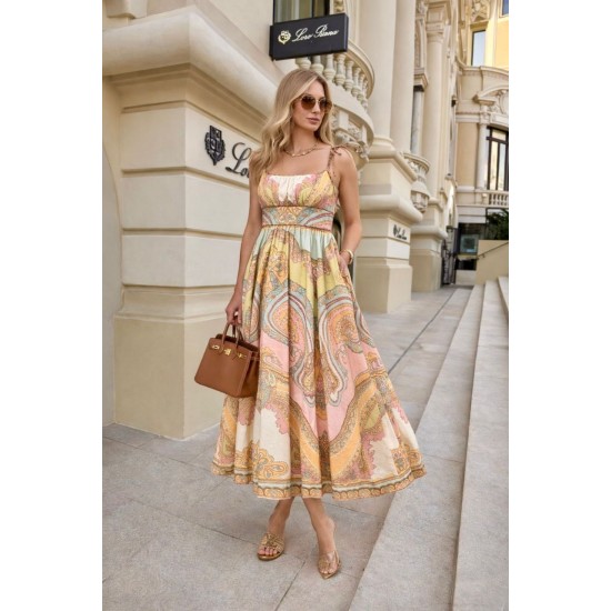 ZİMMERMAN KETEN KUMAŞ ELBİSE 185981