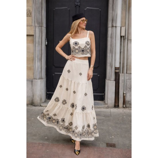 NAKIŞ DETAYLI ETEK TAKIM 185985