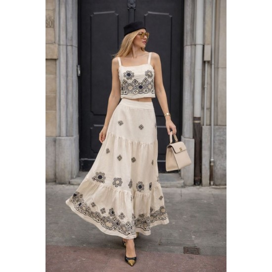 NAKIŞ DETAYLI ETEK TAKIM 185985