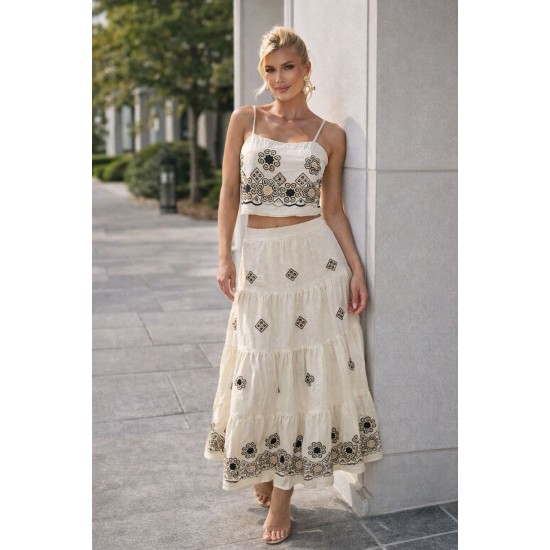 NAKIŞ DETAYLI ETEK TAKIM 185985