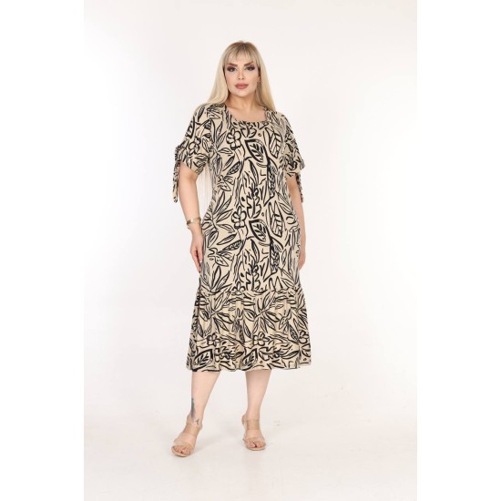 PATTERNED DRESS VISCOSE FABRIC 185673
