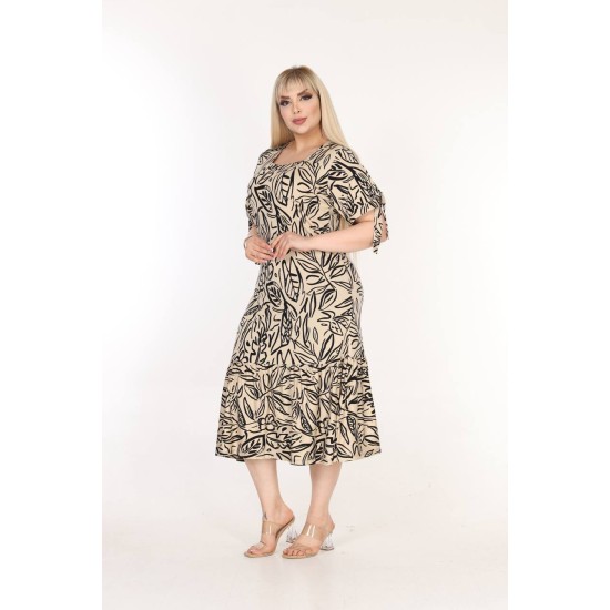 PATTERNED DRESS VISCOSE FABRIC 185673