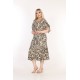 PATTERNED DRESS VISCOSE FABRIC 185673