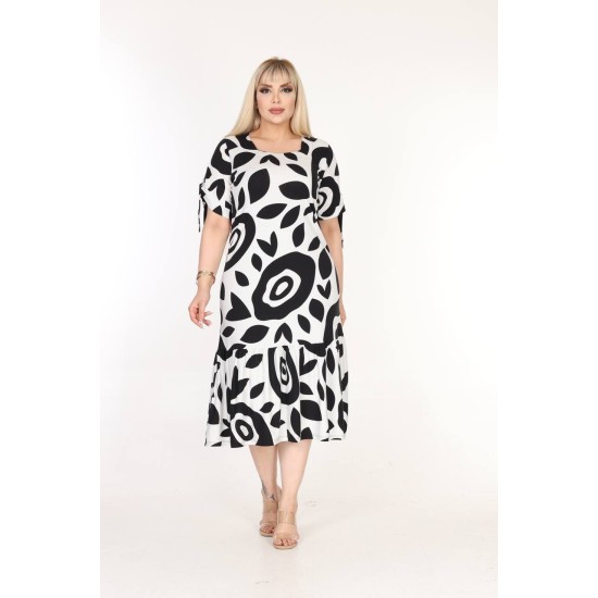 PATTERNED DRESS VISCOSE FABRIC 185674