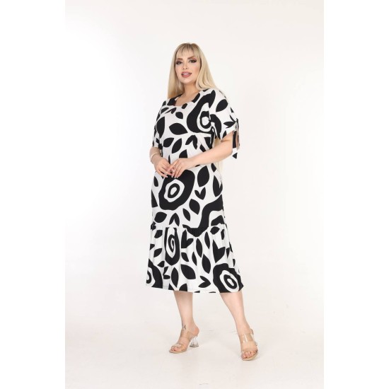PATTERNED DRESS VISCOSE FABRIC 185674