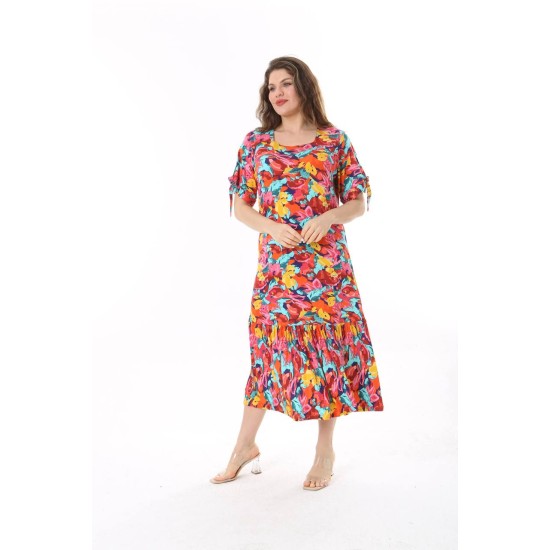 PATTERNED DRESS VISCOSE FABRIC 185676