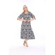 PATTERNED DRESS VISCOSE FABRIC 185679
