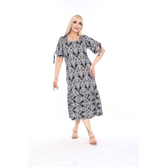 PATTERNED DRESS VISCOSE FABRIC 185679