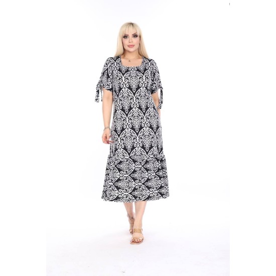 PATTERNED DRESS VISCOSE FABRIC 185679