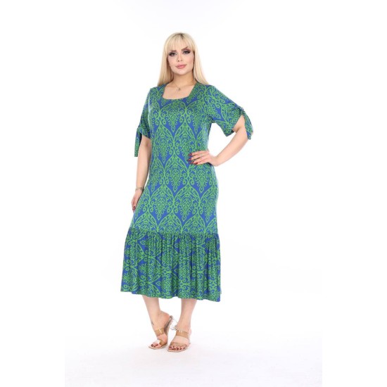 DESENLİ ELBİSE VİSKON KUMAŞ 185680