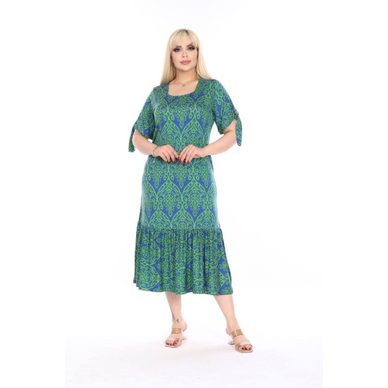 DESENLİ ELBİSE VİSKON KUMAŞ 185680