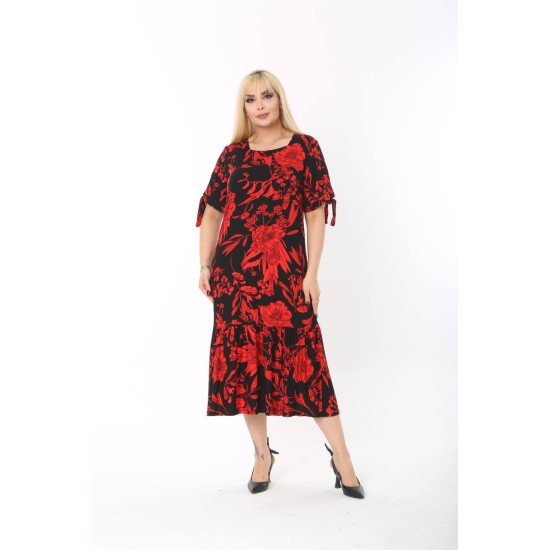 DESENLİ ELBİSE VİSKON KUMAŞ 185681