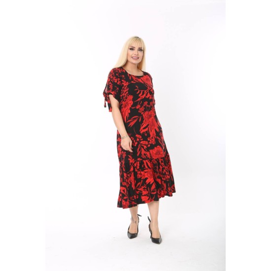 DESENLİ ELBİSE VİSKON KUMAŞ 185681