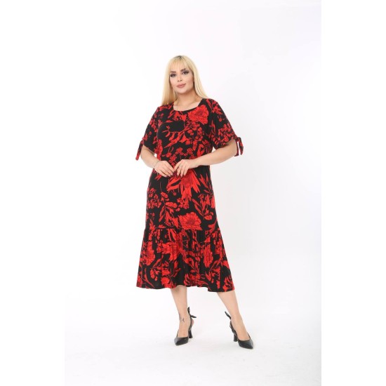 DESENLİ ELBİSE VİSKON KUMAŞ 185681