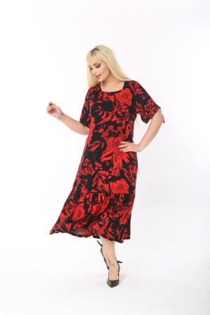 DESENLİ ELBİSE VİSKON KUMAŞ 185681