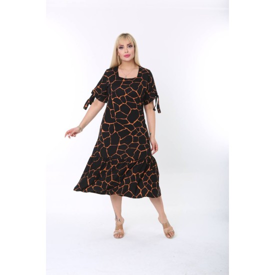 DESENLİ ELBİSE VİSKON KUMAŞ 185682