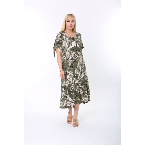 DESENLİ ELBİSE VİSKON KUMAŞ 185683