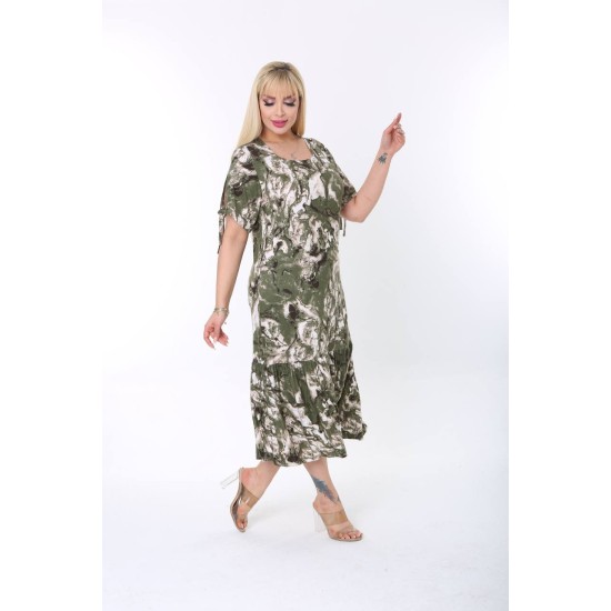 DESENLİ ELBİSE VİSKON KUMAŞ 185683