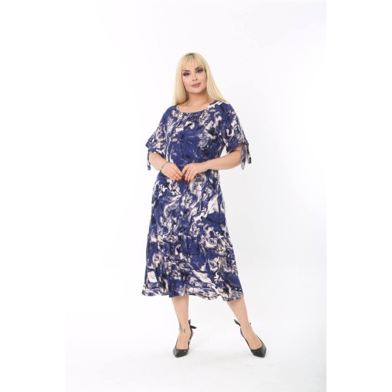 DESENLİ ELBİSE VİSKON KUMAŞ 185684